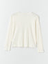 LC Waikiki Crew Neck Printed Long Sleeve Girl T-shirt